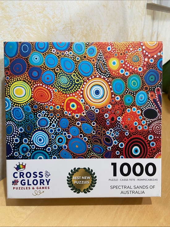 Cross & Glory Puzzles & Games Other - Cross & Glory Spectral Sands of Australia - 1000 Piece Puzzle